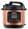 12.5 Qt. Copper Electric Pressure Cooker with Ceramic Pot