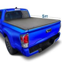 TYGER T3 Soft Tri-fold Cover fit 05-15 Tacoma Fleetside&nbsp;5' Bed