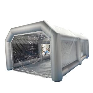 Inflatable Paint Spray Booth, No Blower, Unknown Size - Stock Pic Not Exact