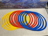 Speed and Agility 16"&nbsp;Training Rings,&nbsp;Set of 12 - Appear New&nbsp;&nbsp;