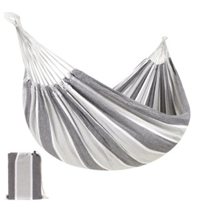 (USED) 2-Person Brazilian-Style Double Hammock w/ Portable Carrying Bag