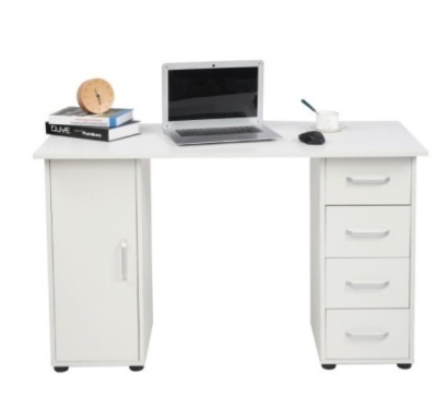 Computer Desk, White