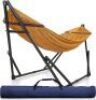 Tranquillo 2 Persons Instant Set Up Foldable Portable Double Hammock with Stand & Carry Bag,&nbsp;550lb Capacity
