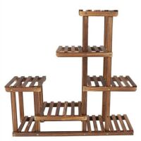 6 Tier Wood Plant Stand