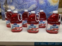 Lot of (6)&nbsp;Ocean Spray Diet Cranberry Juice Drink 3L - Appear New