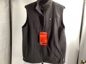 Action Heat Men's XLarge Heated Vest, Missing Battery, Ecommerce Return