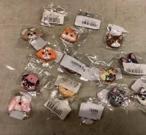 Lot of Animal Keychains