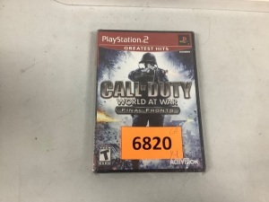 PlayStation 2 Copy of Call of Duty: World at War (Final Frontiers)