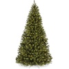 6ft Pre-Lit Artificial Spruce Christmas Tree w/ Foldable Metal Base