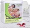 Hannah Linen Waterproof Bamboo Mattress Protector, King Size