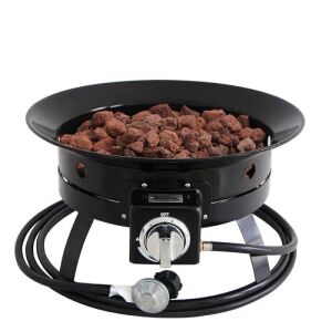 ZOKOP 19 inch Propane Patio Fire Pit 