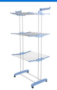 JuLam 3-Layer Clothes Drying Rack
