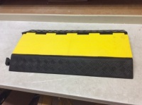 3 Channel Cable Protector Ramp Rubber - Appears New&nbsp;&nbsp;