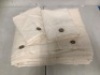 3 Piece&nbsp;Queen Duvet Cover Set, Ivory, 90 x 90