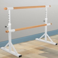 VEVOR Ballet&nbsp;Bar 5ft Double Stretching Dance Bar, Capacity 330 LBS - Appears New&nbsp;
