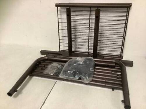 Rolling Adjustable Clothes Rack