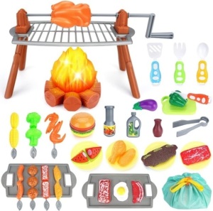 Kids Pretend BBQ/ Food Playset