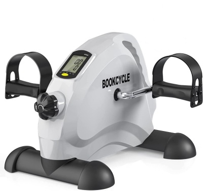 BOOKCYCLE Mini Exercise Bike Pedal Exerciser with LCD Monitor  