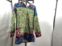 Fax Fur Lined Coat, Ladies, Size Unlabeled, Possibly 2X
