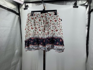 Floral Shorts, Ladies 4XL