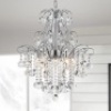 Crystal Chandelier 5-Light Pendant Ceiling Light