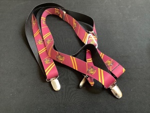 Harry Potter Gryffindor Suspenders