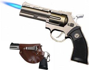 Revolver Pistol Butane Lighter