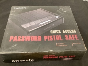 Awesafe Quick Access Password Pistol Safe