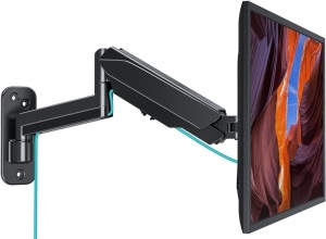 Single Monitor Wall Mount for 13 to 32" Computer Screens