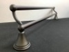 Oil Rubbed Bronze Double Rod Towel Bar