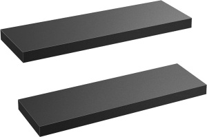 2pk AMADA Floating Shelves, 24x9 Wall Mounted