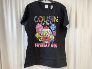 Cousin of the Birthday Girl Shirt, Ladies L