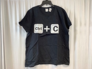 CTRL+C Shirt, Womens XL