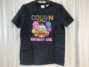 Cousin of the Birthday Girl Shirt, YS