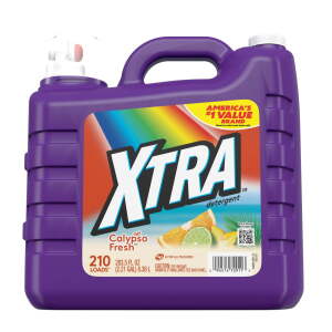 XTRA Calypso Fresh, 210 Loads Liquid Laundry Detergent, 283.5 Fl oz (Set of 2)