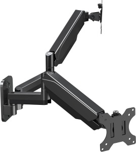Dual Monitor Wall Mount for 13 to 32" Computer Screens