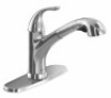 Glacier Bay Market Single-Handle Pull-Out Sprayer Kitchen Faucet in Chrome - E-Comm Return