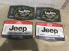 Lot of (4) Metal Thermometers&nbsp;&nbsp;- Thermometers Broken