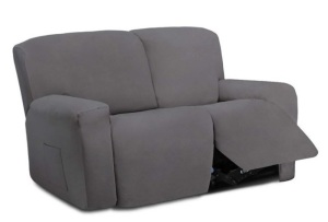 Easy-Going Stretch Loveseat Recliner Slipcover