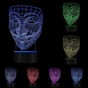 Vendetta 3D Color Changing Light