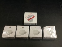 Google Nest Smart Programmable Wifi Thermostat and 4 (New) Google Nest Temperature Sensors - Thermostat is E-Comm Return