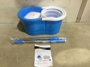 360° Spin Floor Mop and Bucket System