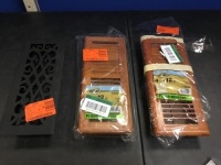 Lot of (3) Floor Registers, See Pics - E-Comm Returns