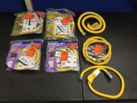 Lot of (7) BrassCraft Gass Connectors w/ Safety+Plus2 - E-Comm Returns