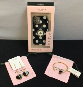 Kate Spade iPhone 12 Mini Case, Bracelet & Earrings