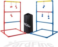 YardFine Ladder Toss Golf Game Set with 2 Targets, 6 Golf Bolas and Carrying Case - Appears New&nbsp;