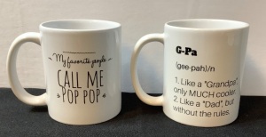 Lot of (2) Grandpa Mugs