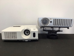 Hitachi LCD Projector & Dukane ImagePro 8778 Projector