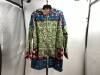 Floral Lined Hooded Jacket, Ladies 3X