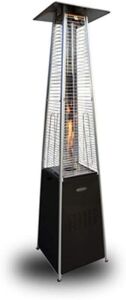 Freestanding Real Flame Gas Pyramid Patio Heater 